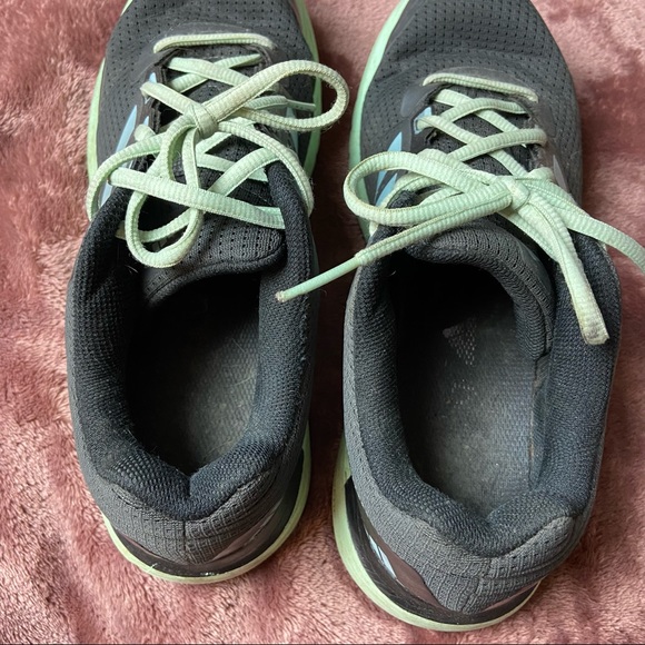 👟 Adidas Duramo 7 Black Mint Green Powder Blue Athletic Shoes Women’s Size 9 👟 - Picture 8 of 9